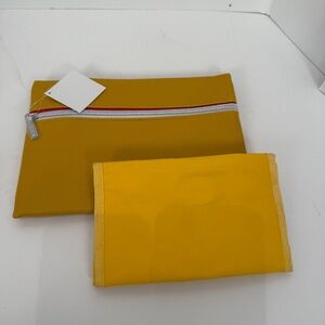Two Yellow Cometics Bags, Nordstrom and B&D